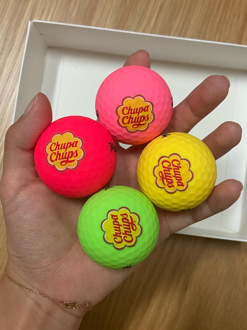 (새상품) 볼빅x츄파춥스 골프공 한정판