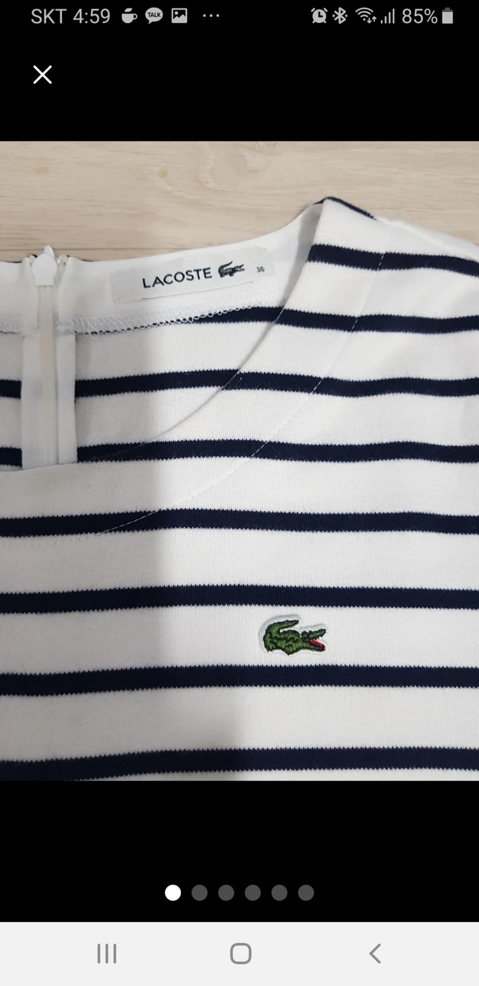 라코스테 원피스 36사이즈