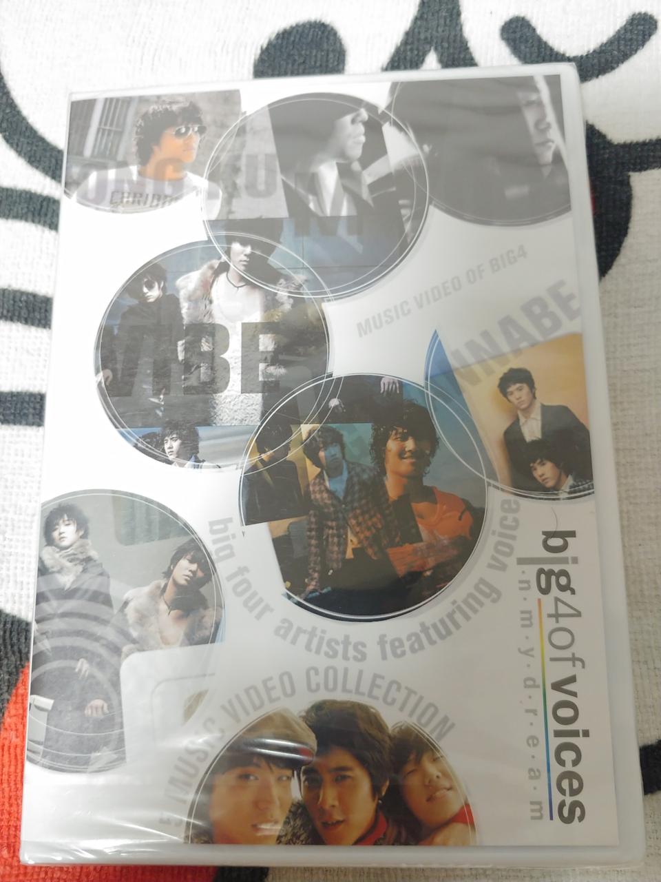 (미개봉)빅4보이시스(SG워너비.김종국.바이브.엠투엠) 뮤직비디오