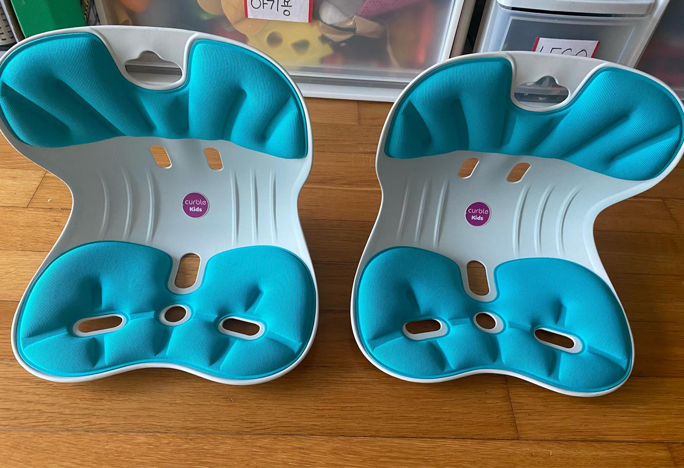 커블체어키즈 민트색 2개 일괄판매