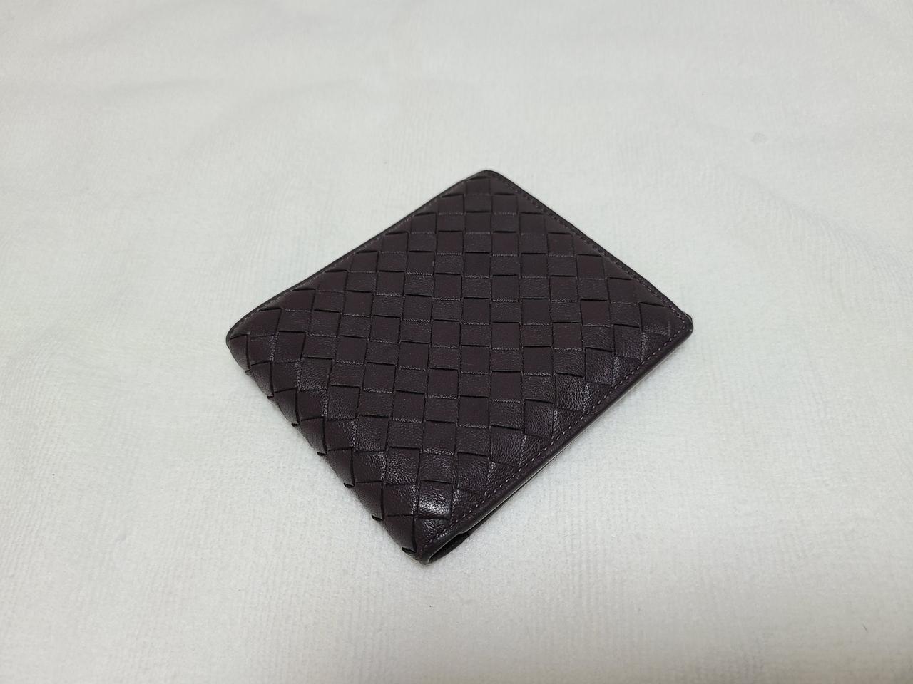 보테가 베네타 인트레아치토 반지갑(브라운)