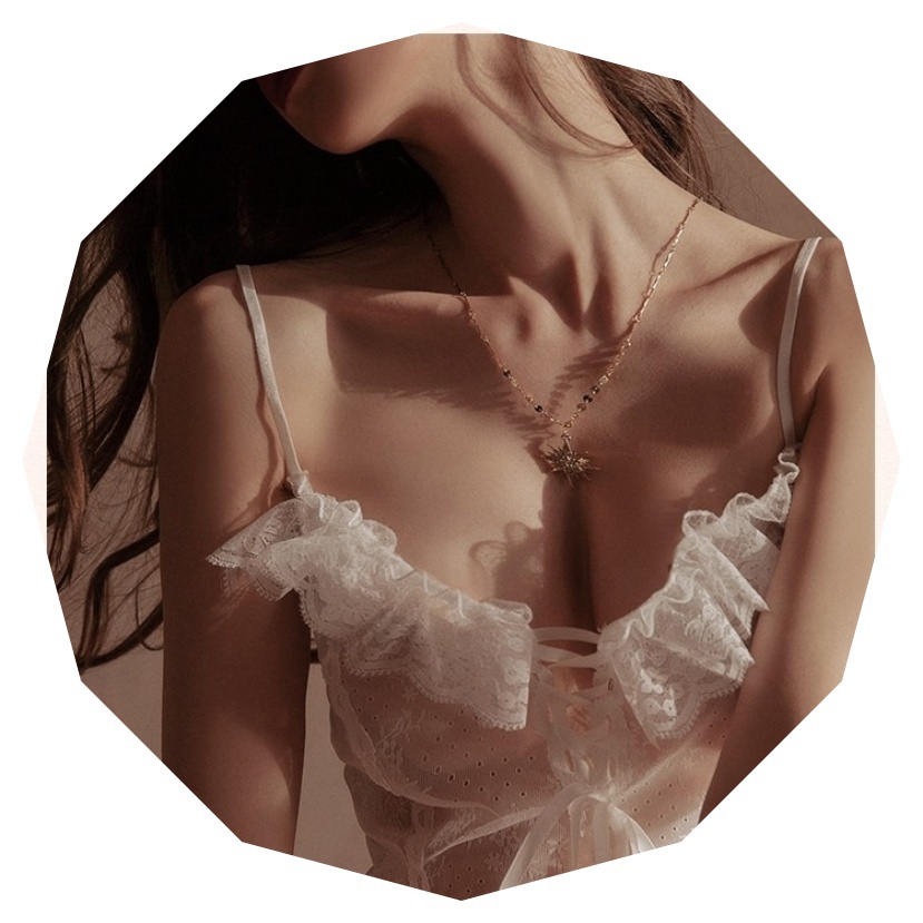 보일듯말듯 란제리 화이트 시스루 속옷세트 t팬티