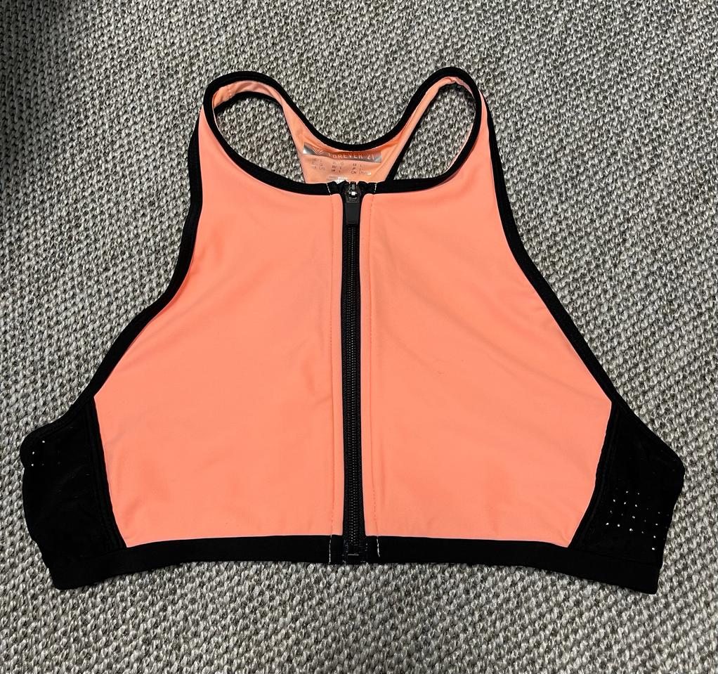 [FOEREVER21] 포에버21 집업 서퍼 탑 - 새제품