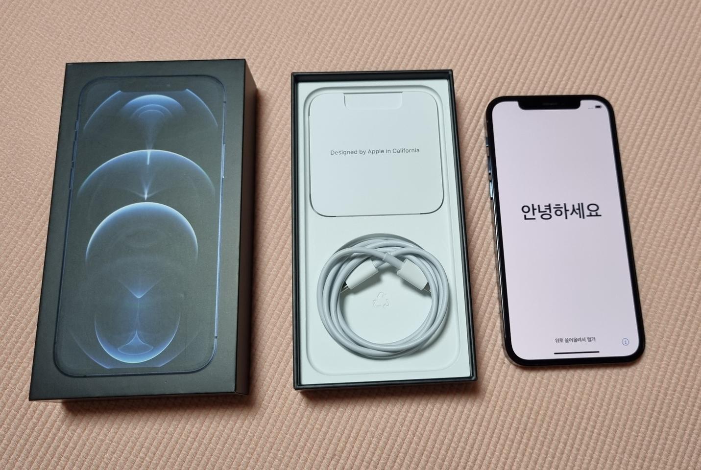 아이폰12 PRO(128g)상태 S급 팝니다.