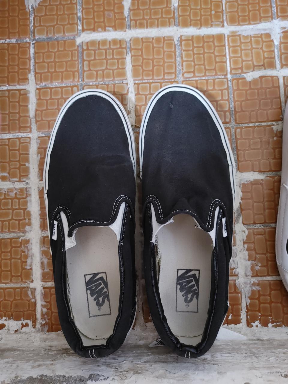 반스 슬립온 블랙 280