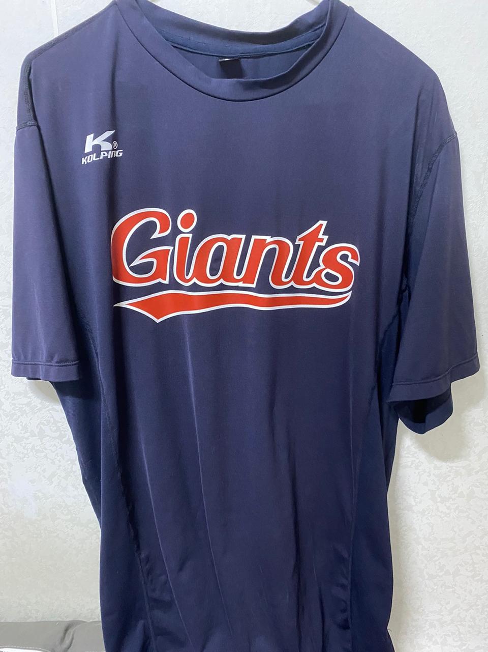 롯데자이언츠 프로지급용 하계반팔티