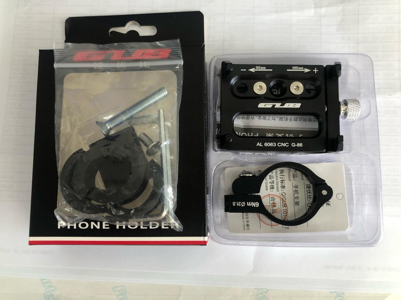 킥보드 자전거 스마트폰거치대 GUB-G86