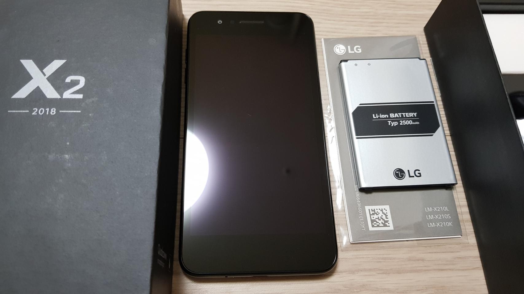 엘지전자 SKT X2 2018 LM-X210S 알뜰폰 미사용 효도폰