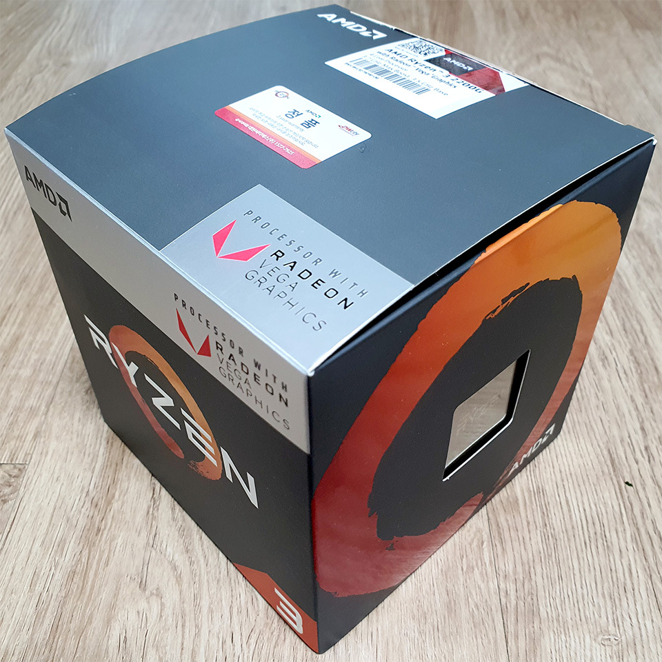 AMD 라이젠 3 2200G 풀박스