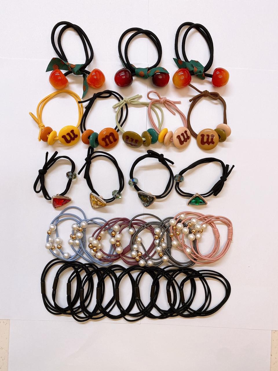 예쁜 머리끈 세트 판매