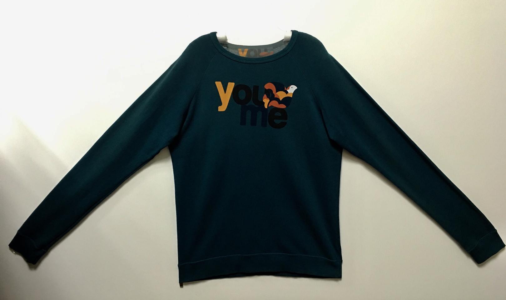 95M사이즈 정품 유플미뉴욕 버드프린팅 프리미엄 명품 코튼면티셔츠 풀오버 맨투맨 스웻셔츠