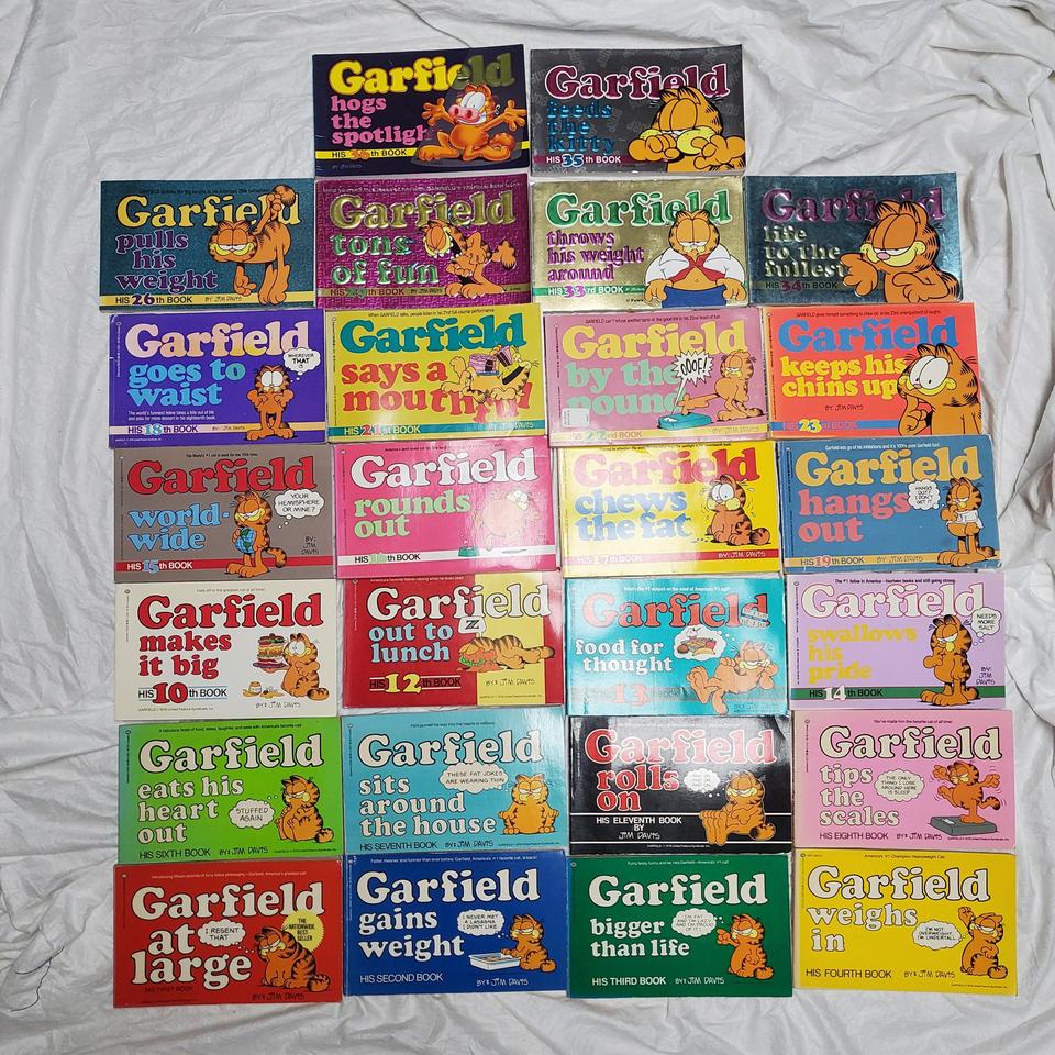 가필드 영문 만화책26권