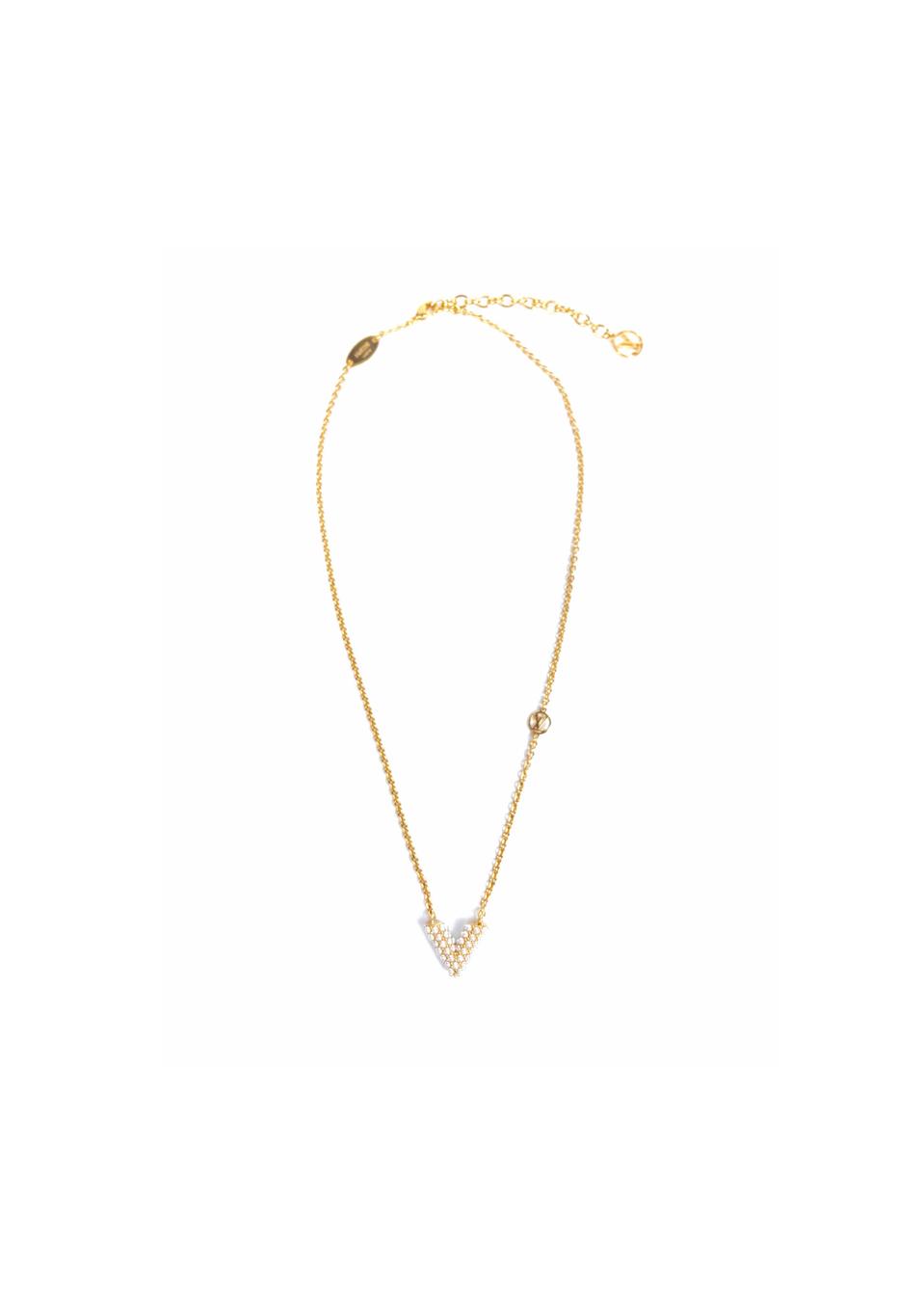 [정품] 루이비통 에센셜V 펄목걸이