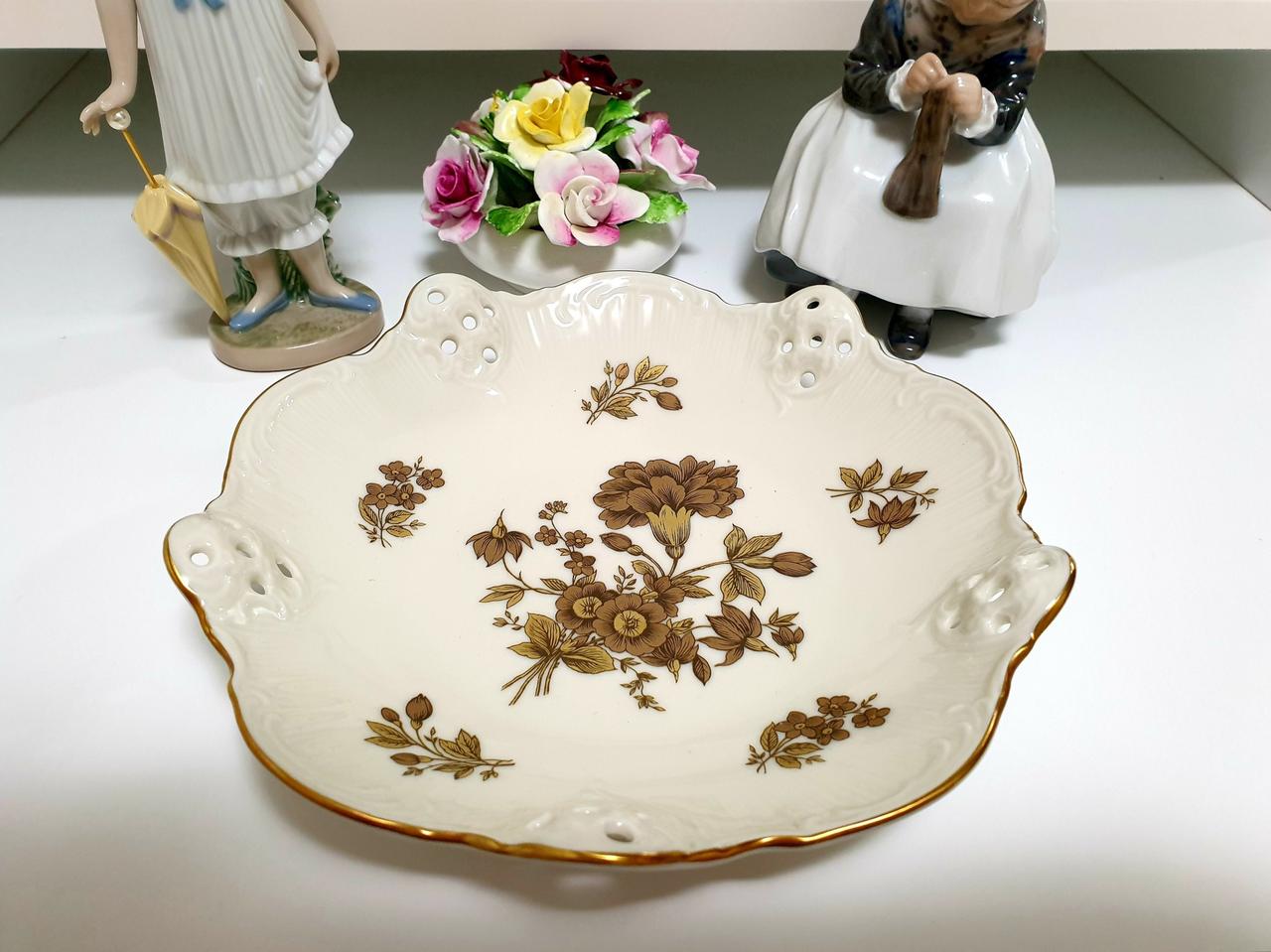 로젠탈 몰리에르 골드플라워 알펜바인 투각볼 19센티