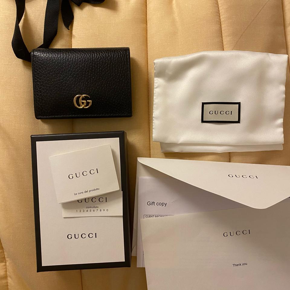 구찌 마몬트 반지갑 블랙