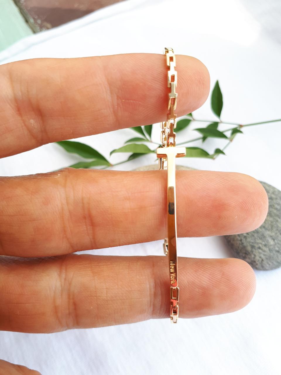 14K 옐로우 팔찌