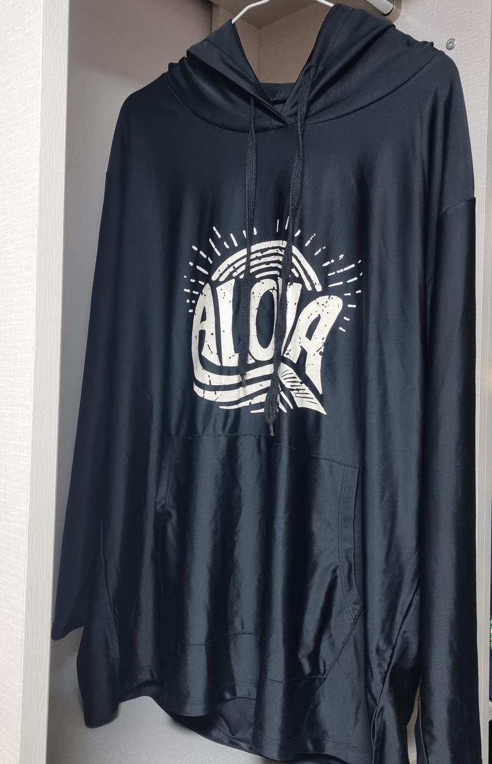 빅사이즈 후드 래쉬가드