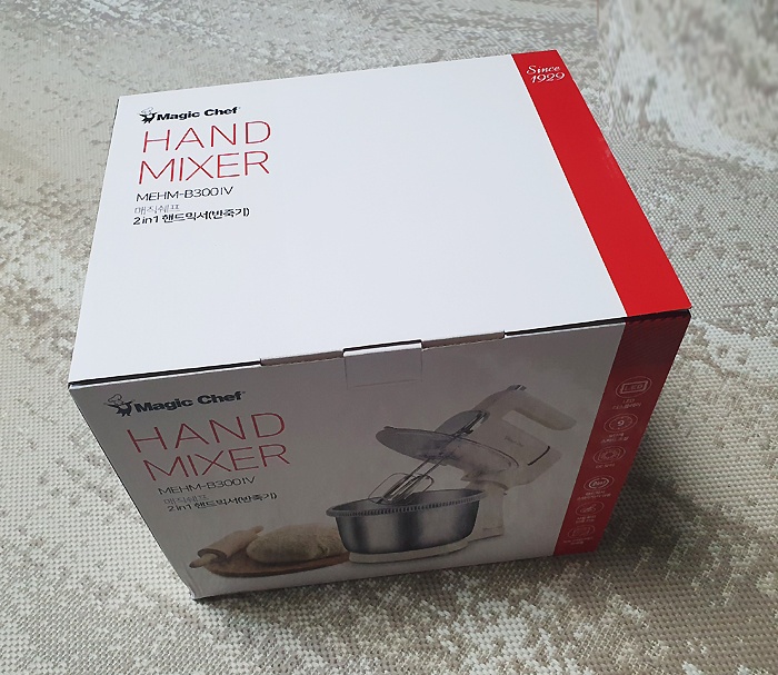 매직쉐프 2in1  핸드믹서(반죽기)