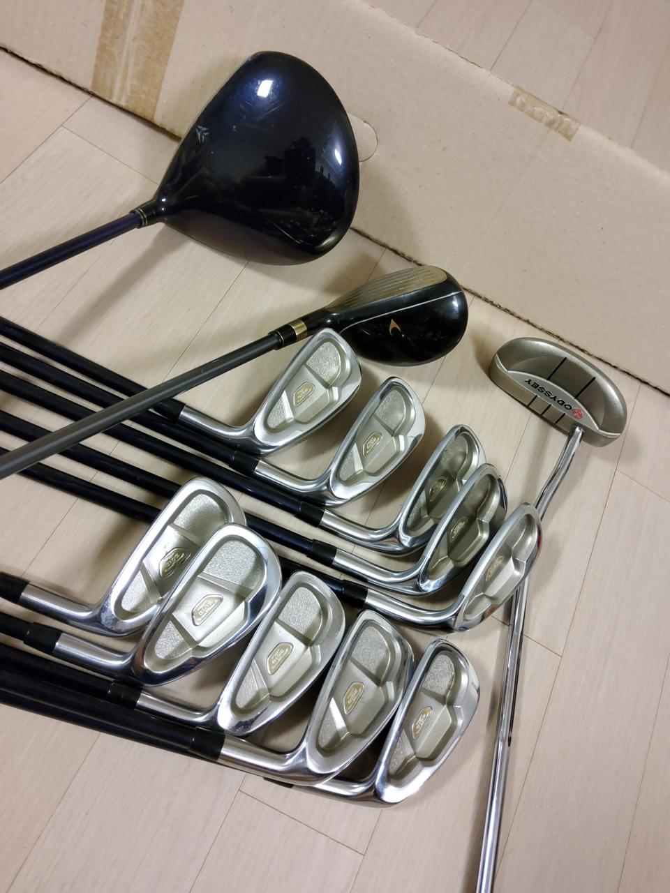 젝시오 미즈노 조합 남성용 골프채 세트