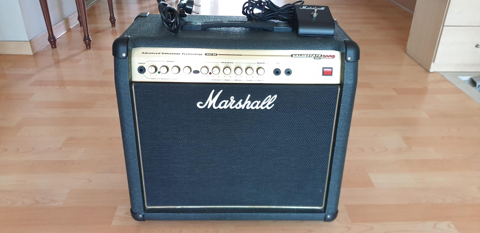 마샬,기타앰프, AVT50.