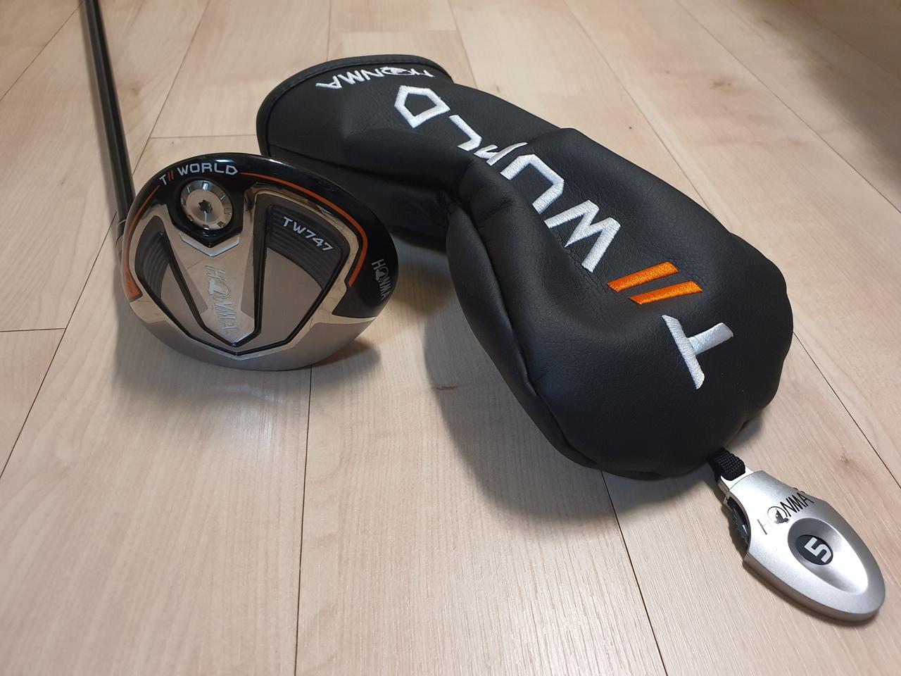 혼마 TW 747 5번 우드 18도 70S