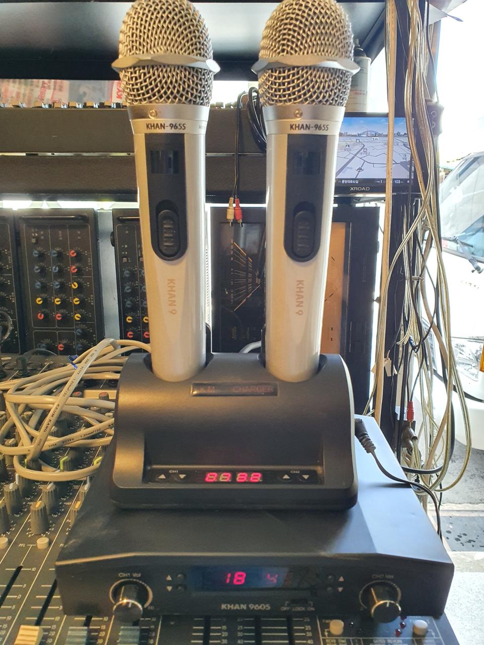 노래방무선마이크KHAN-965S