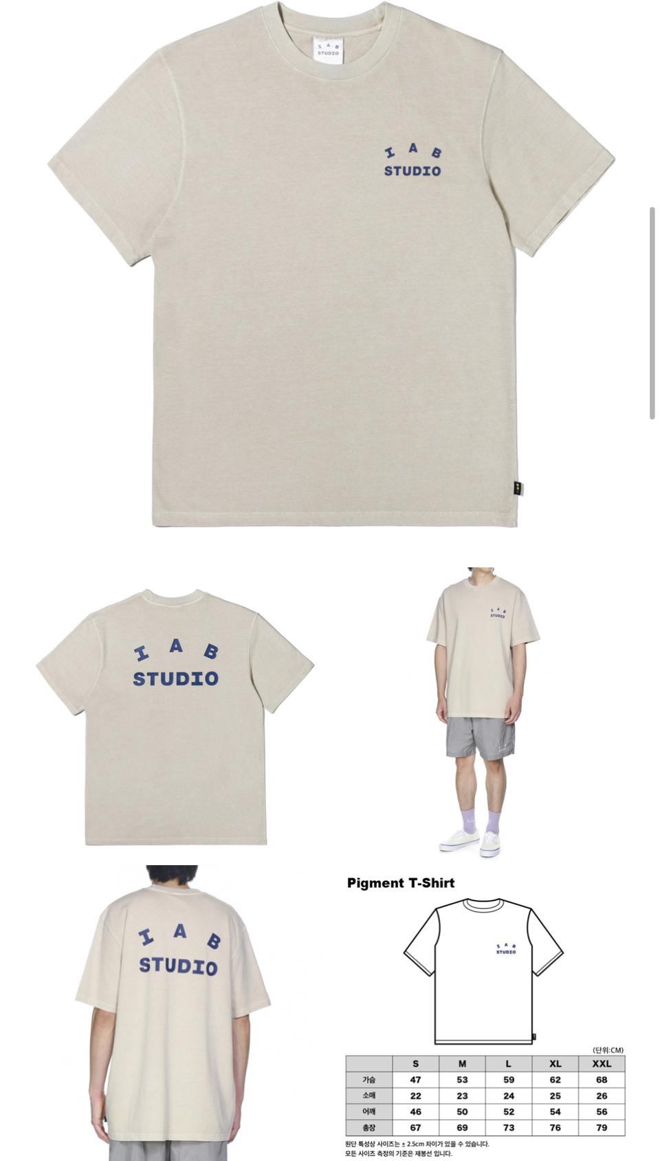 아이앱 오트밀 티셔츠