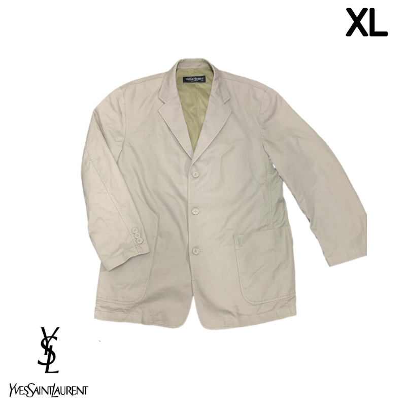 XL 정품 생로랑 블레이저 자켓 베이지 