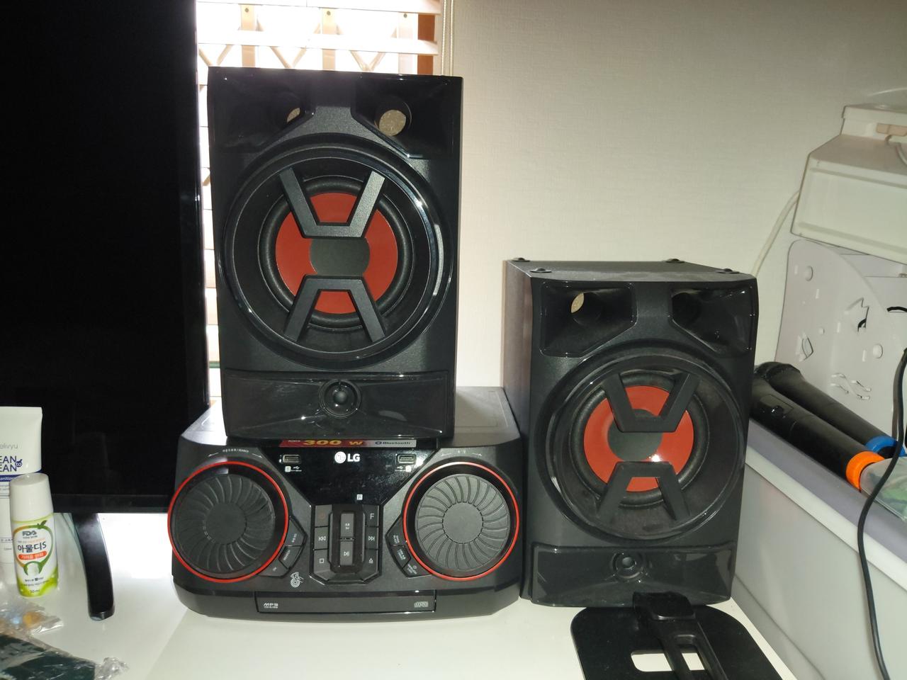 LG 고출력 블루투스 오디오 CK43FB (300W)