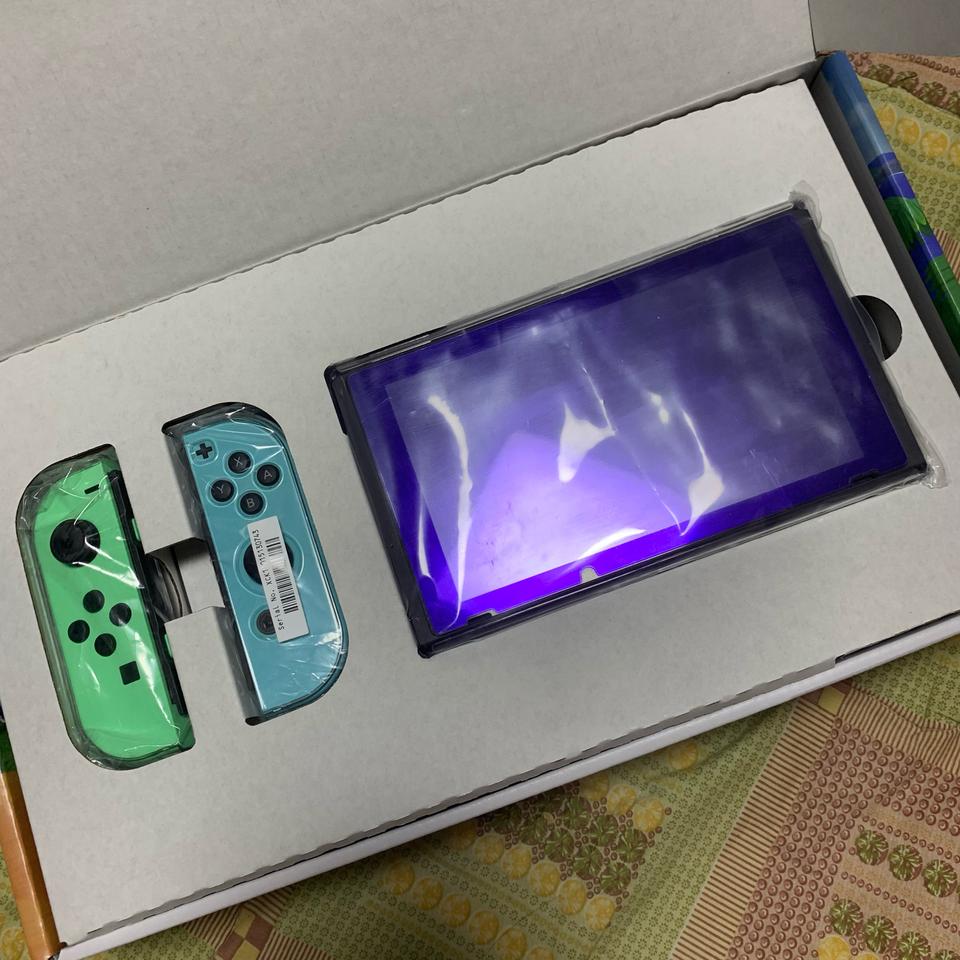 닌텐도 스위치 동물의숲 에디션(칩포함)