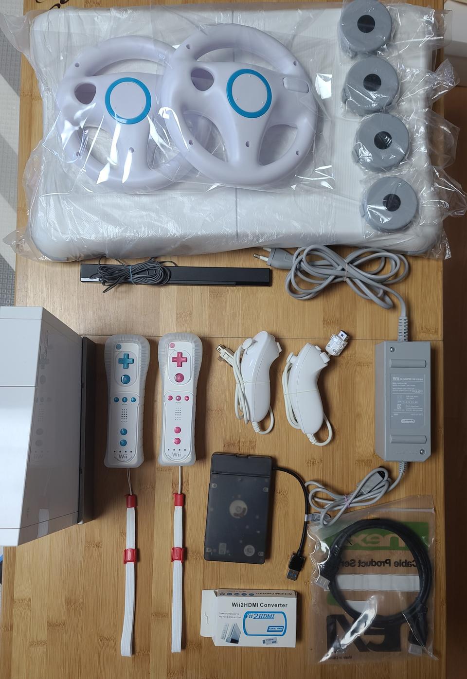 닌텐도 위wii 2인 모션플러스리모컨 위핏밸런스보드