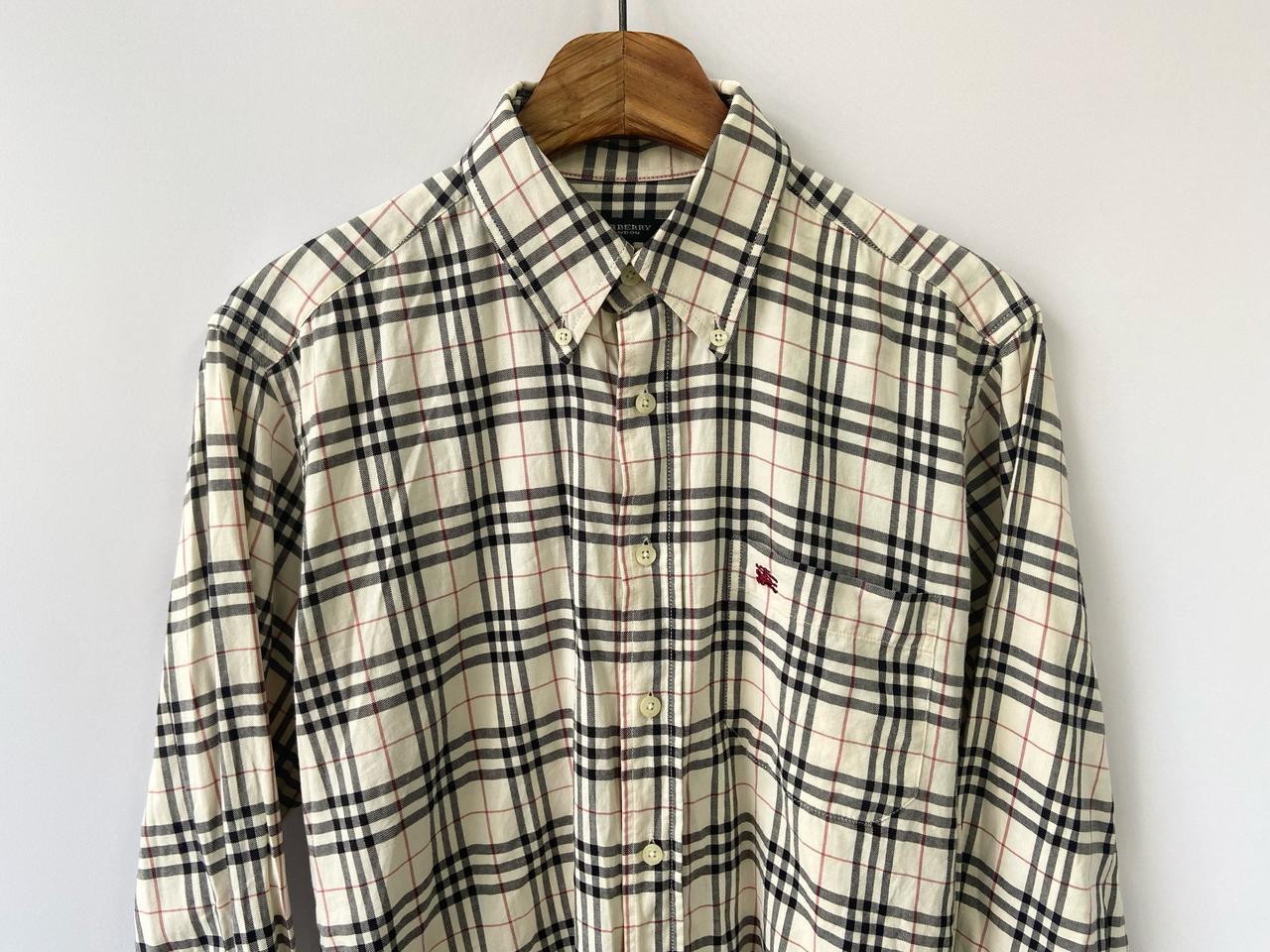 버버리 체크 셔츠