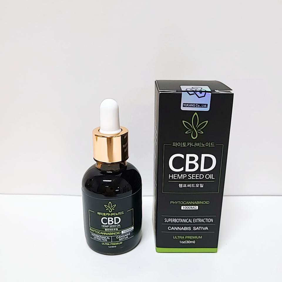 유기농 CBD 햄프씨드 오일