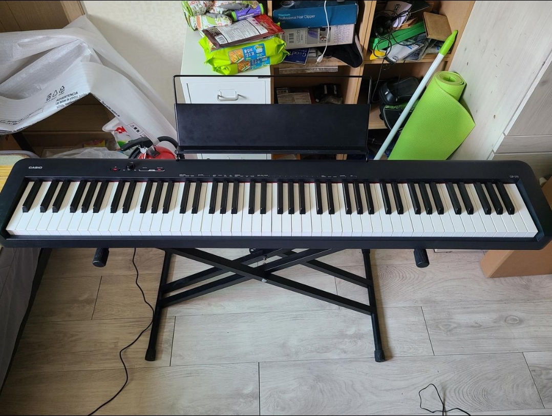 카시오 88건반 디지털피아노+스탠드 50%가격