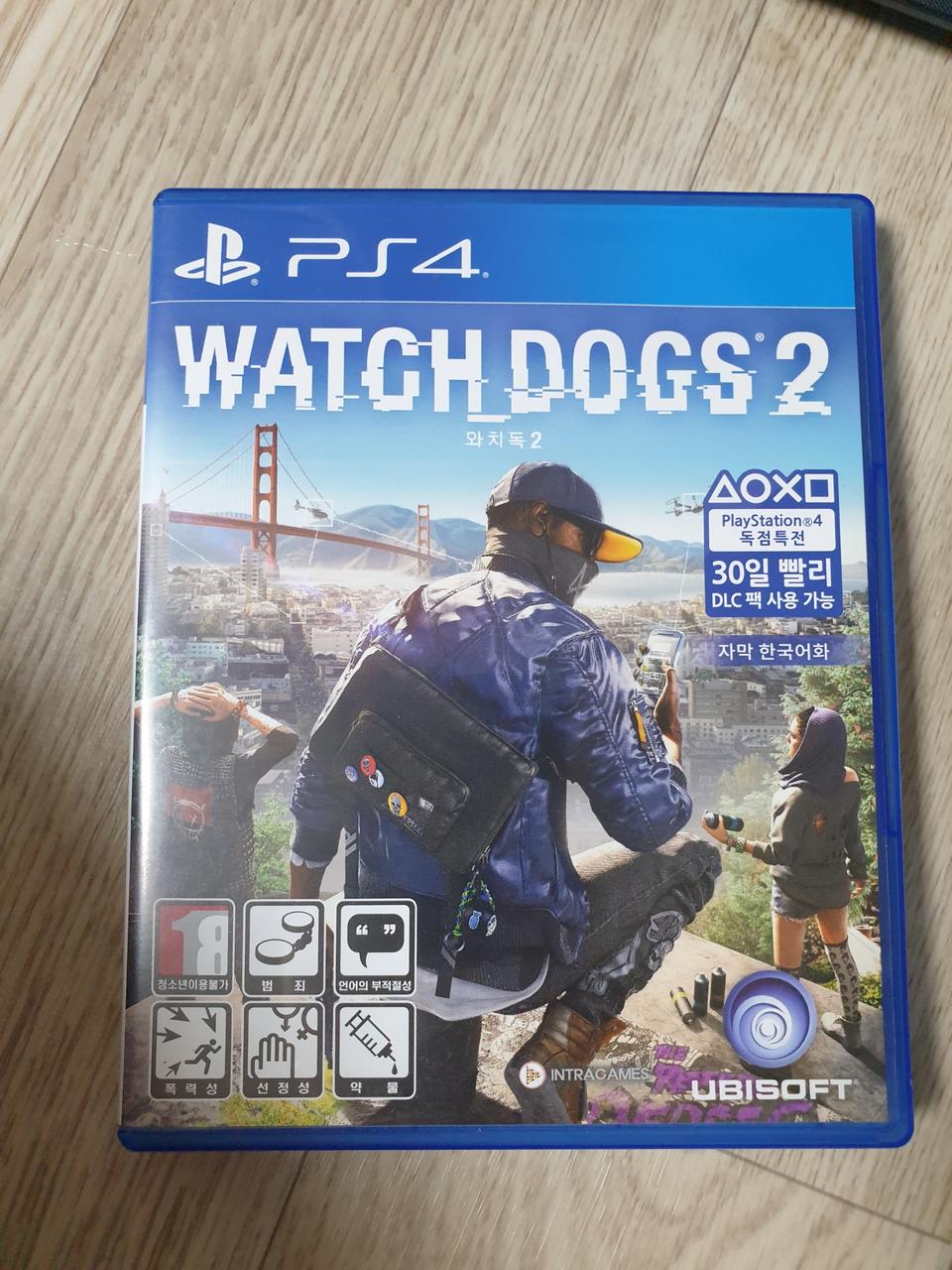 플스4 와치독2 팝니다.
