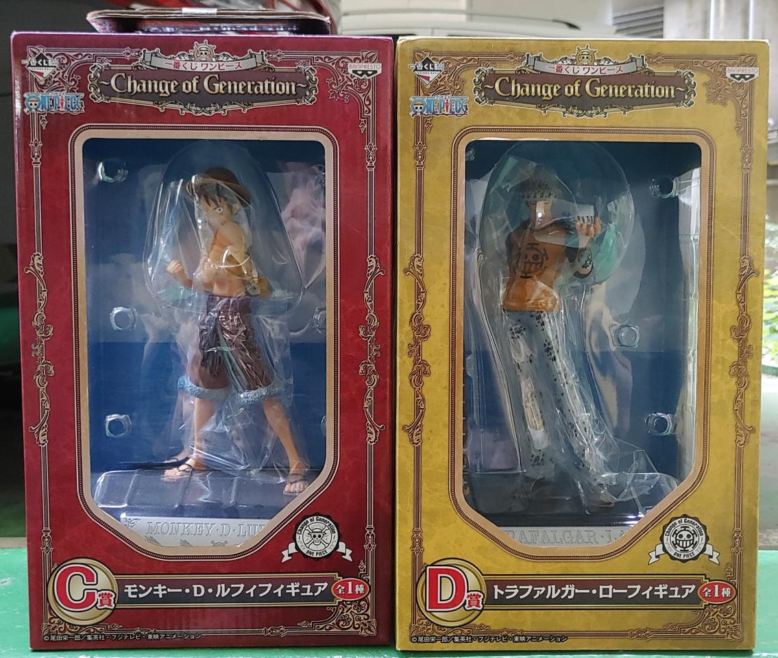 원피스 제일복권 피규어 2종 세트