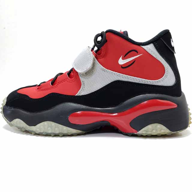 (정품) 나이키 에어 줌 터프 블랙 레드 농구화 (240)