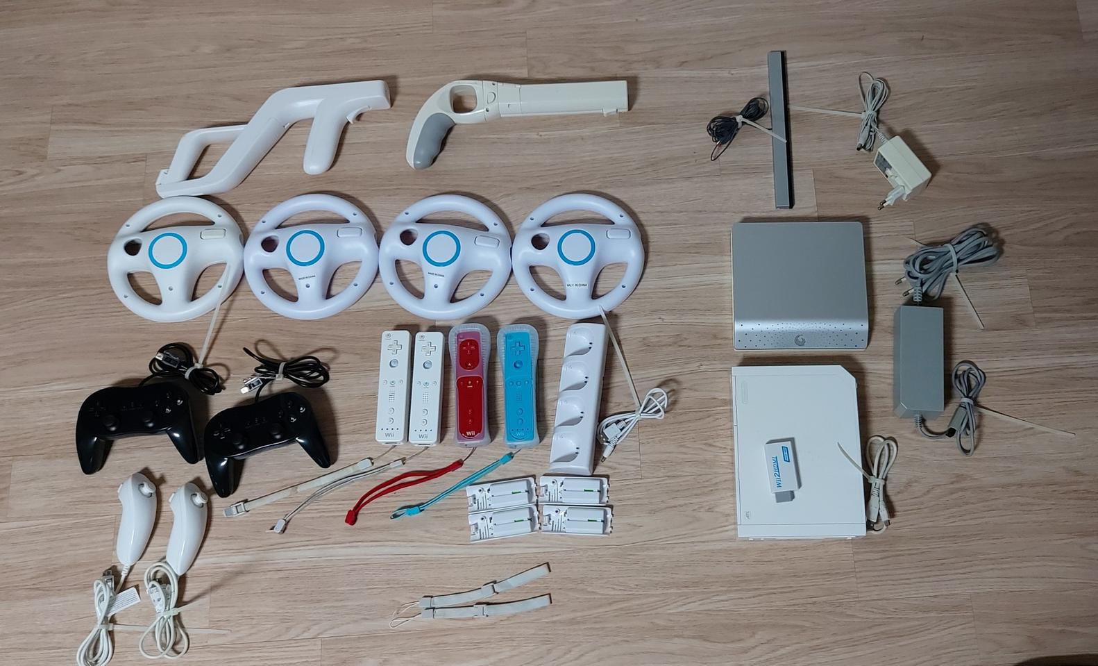 상태최상))))   닌텐도wii 4인셋 팝니다