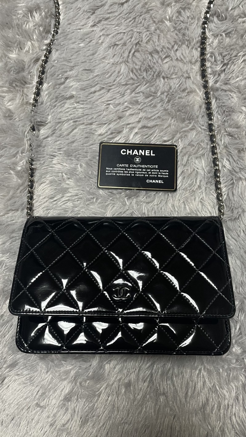 [정품] 샤넬 페이던트 woc 체인백