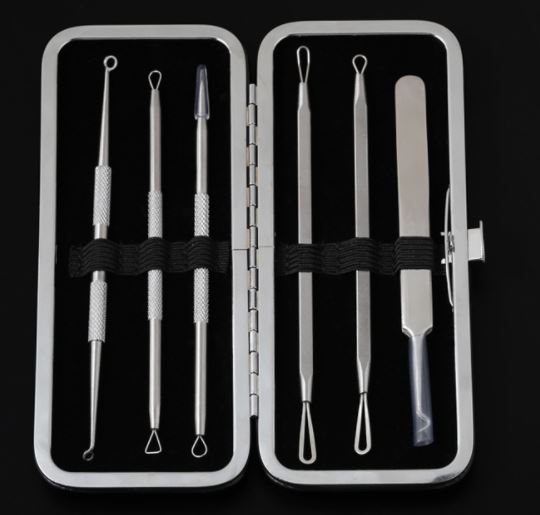 여드름 짜는 도구 피지 압출기  