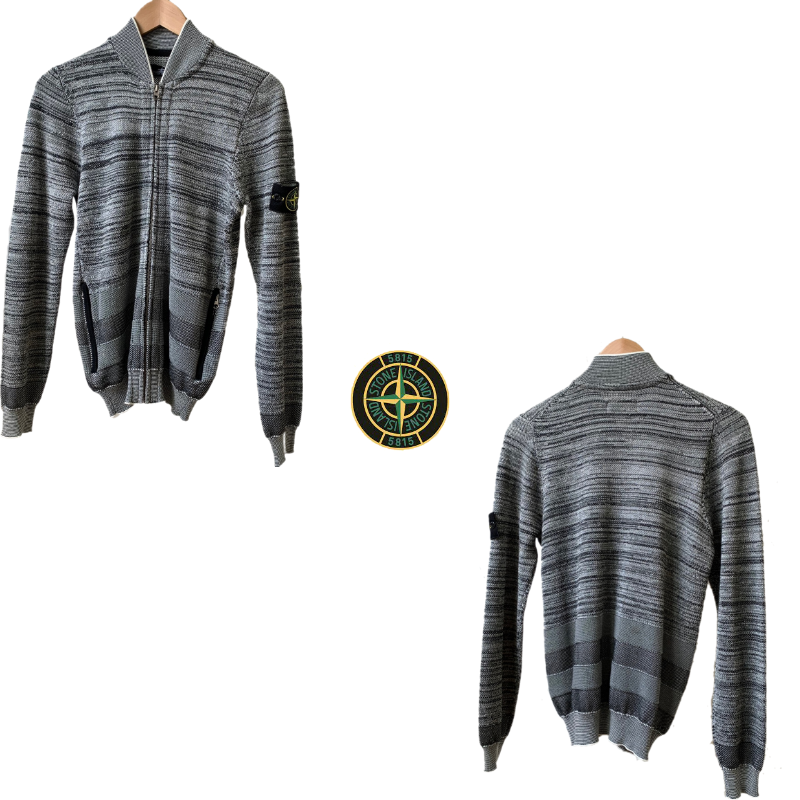 정품 스톤아일랜드 쉐도우 니트 집업 S사이즈 새거네요,,