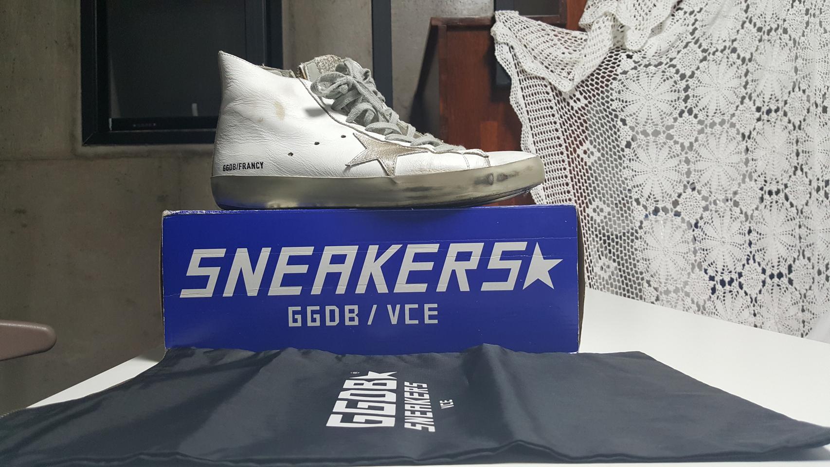 골든구스 하이탑 42 270 사이즈 프란시