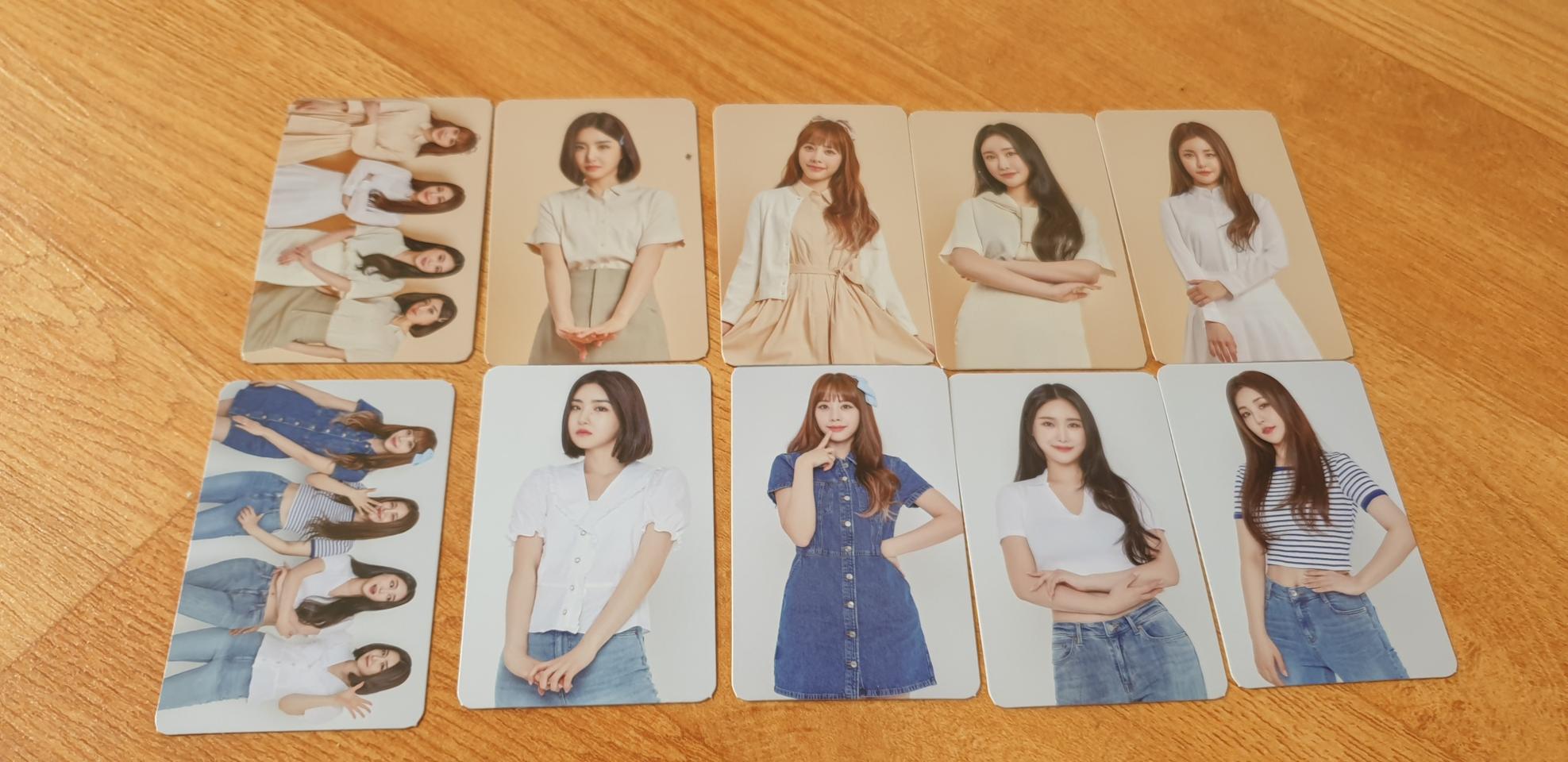 (3만원) 쁘걸 GS 포토카드 10장