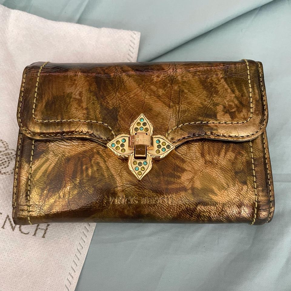 <최저가>(새상품) 빈치스벤치 중지갑 더스트파우치 있음