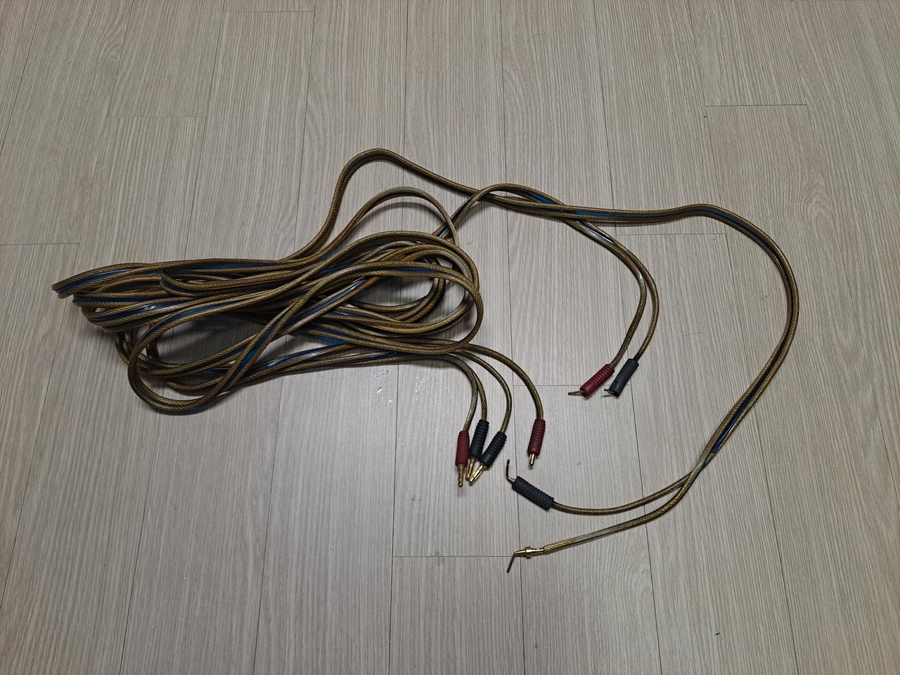 독일(서독)산 스피커 케이블
