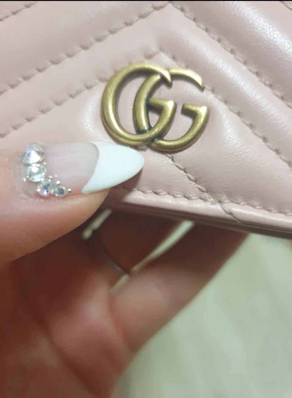 구찌 마몬트 지갑(체인벨트)