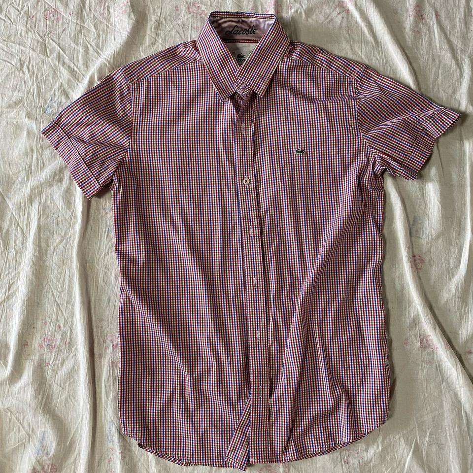 라코스테 체크 셔츠 남방 (38)