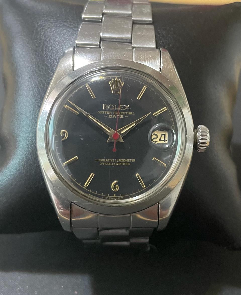 빈티지 롤렉스 ref 1500 빅크라운 cal 1560무브먼트