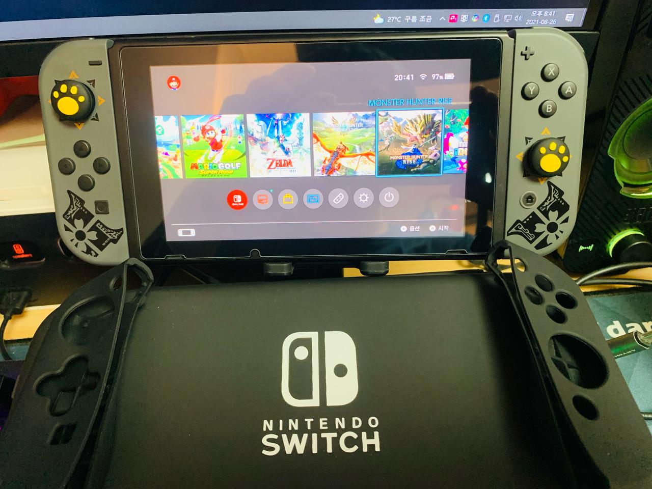 [택포] 닌텐도 스위치 커펌 512g