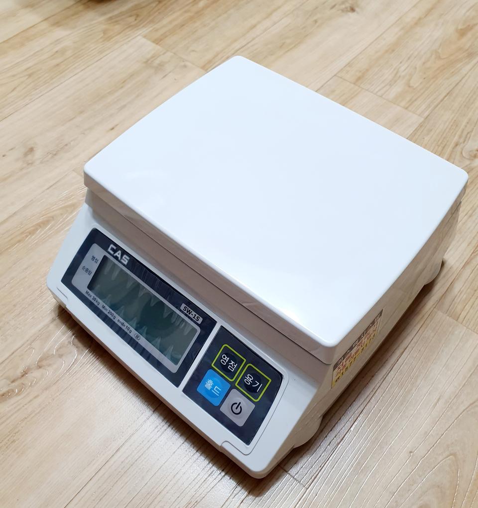 무배)미사용 카스전자저울 30kg 팝니다